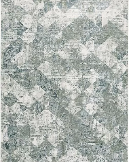Atwell 3868F Green/Ivory Area Rug