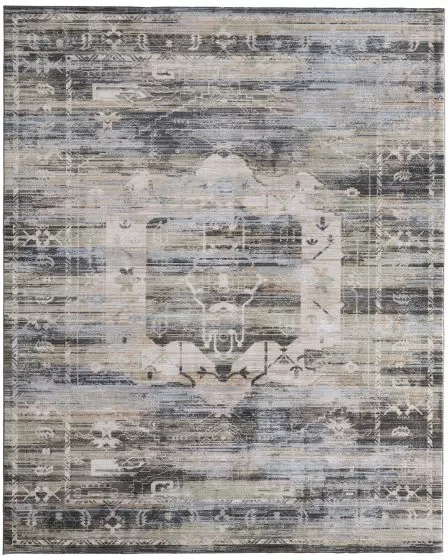 Augustine 39U0F Green/Blue/Ivory Area Rug