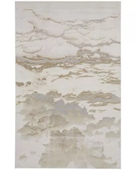 Aura 3727F Ivory/Tan/Gray Area Rug