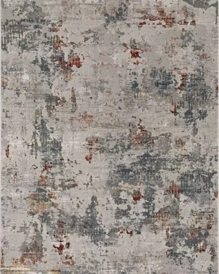 Aura 7203 Grey/Brick Wonder Area Rug