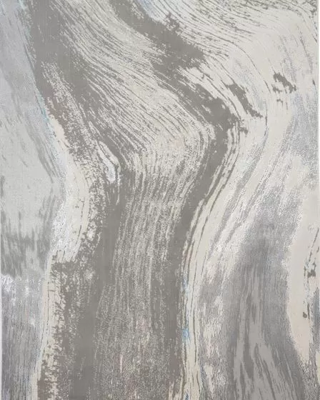 Azure 3524F Gray/Ivory/Blue Area Rug