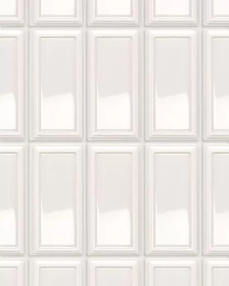 Baroque Bianco Glossy Ceramic Tile