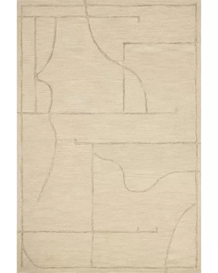 Barrow BAR-05 Ivory/Taupe 2'3"x3'9" Area Rug