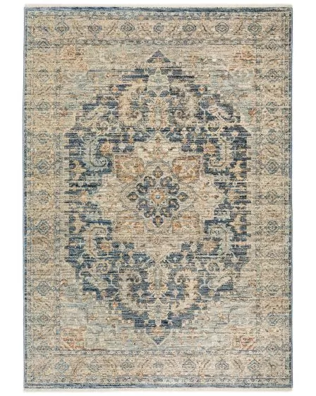 Bergama BE3 Navy Area Rug