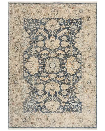 Bergama BE8 Navy Area Rug
