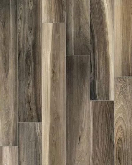 Belize Plank Exotic Brown Matte Wood Tile
