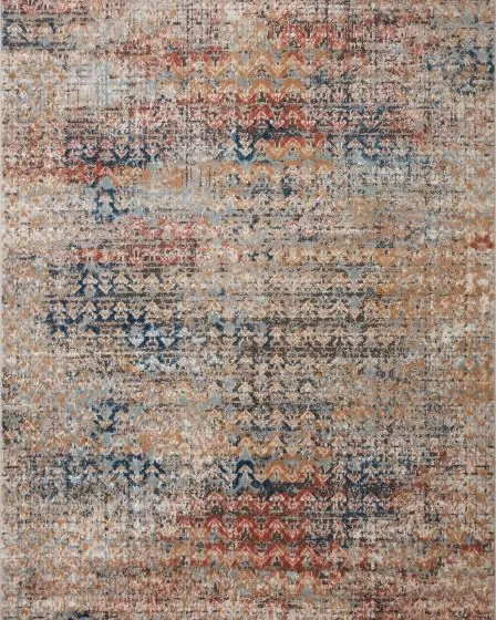 Bianca BIA-09 Ocean/Spice Area Rug
