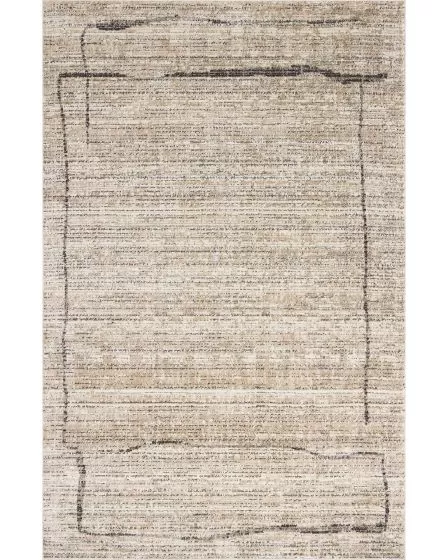 Bleecker BLE-05 Natural/Charcoal 4'0"x6'0" Area Rug