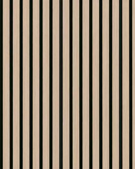 Acoustic Wood Slat Wall Panel Blonde 9.5"x94.5"
