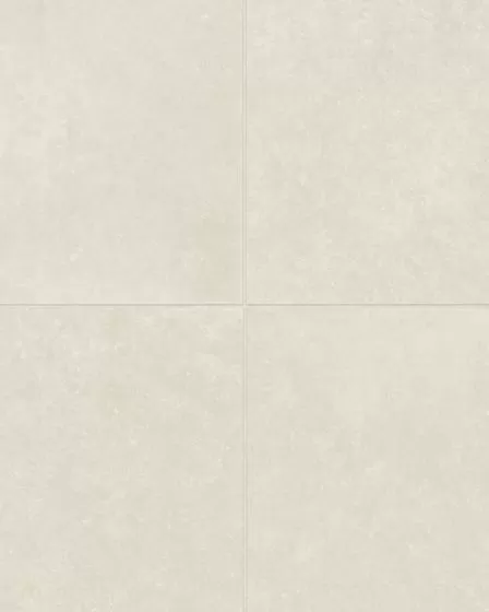 Bluerun Antique White Matte Glazed Porcelain 24"x24" Rectified Field Tile