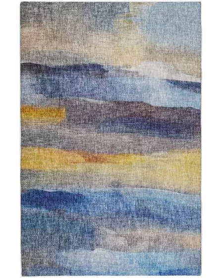 Boca BO4 Blue 10'x14' Area Rug