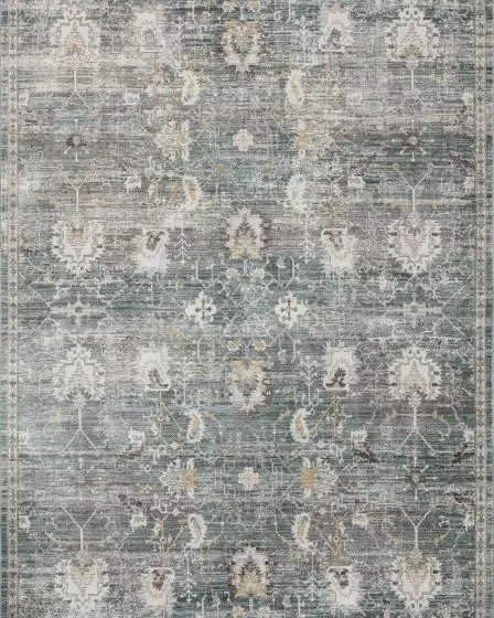 Bonney BNY-03 Lagoon/Ivory Area Rug