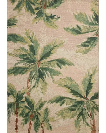 Botanical BOT-04 Clay/Green Area Rug