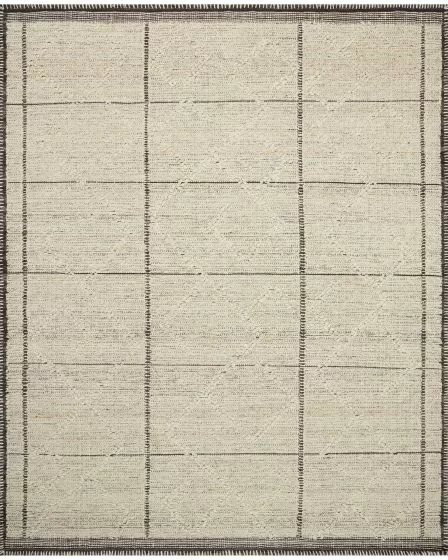 Bowie BOE-01 Ivory/Mocha 2'0"x3'0" Area Rug