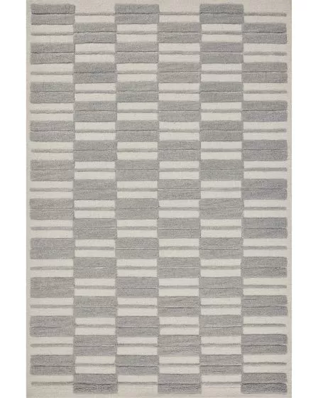 Bradley BRL-03 Ivory/Grey Area Rug