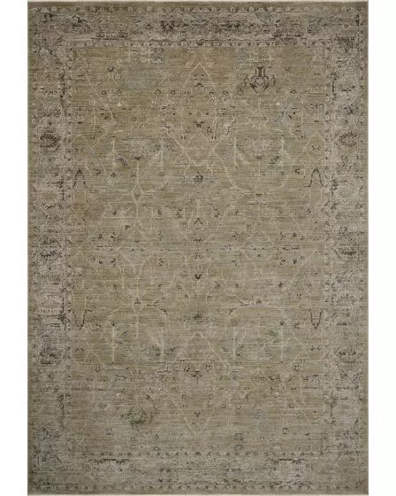 Briar BRR-02 Olive/Stone 2'6"x4'0" Runner Rug