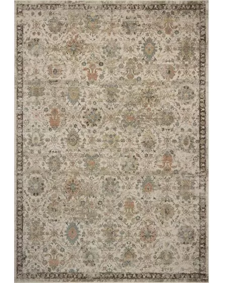 Briar BRR-04 Ivory/Multi 2'6"x4'0" Runner Rug
