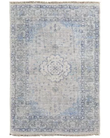 Caldwell 8108F Gray/Blue/Ivory Area Rug