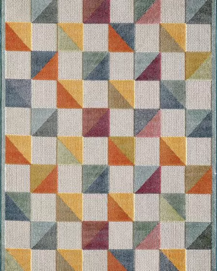 Calla 6930 Ivory/Multi Scope Area Rug