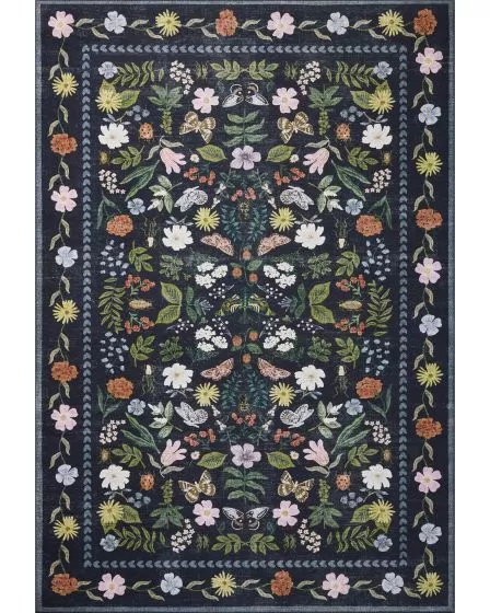 Canopy CNP-04 Black 2'0"x3'0" Area Rug