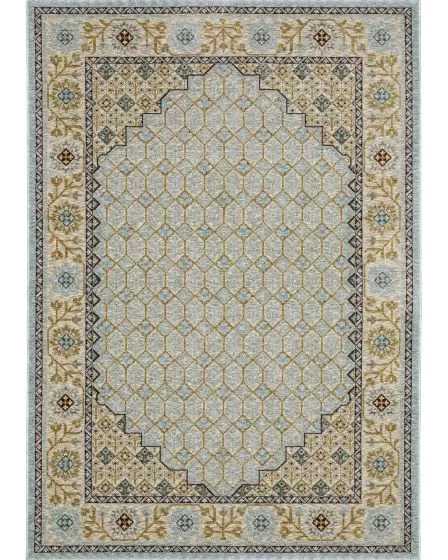 Capella CAP02 Blue/Gold Area Rug