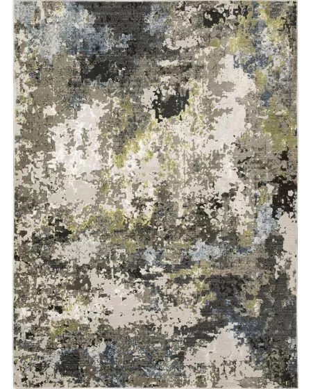 Caravan 502z Grey/Green Area Rug
