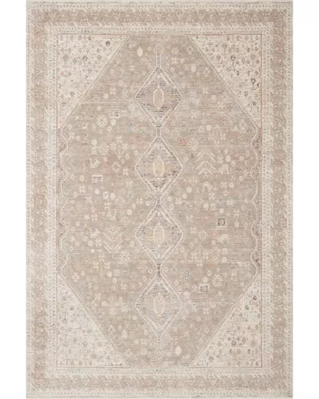Carlisle CAR-03 Taupe/Ivory Area Rug