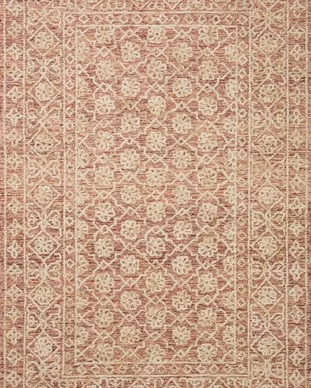Cecelia CEC-01 Rust/Natural Area Rug