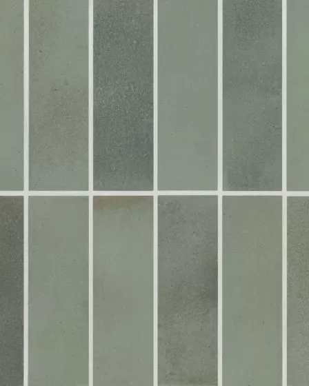 Celine Sage Matte Glazed Porcelain 2"x6" Field Tile