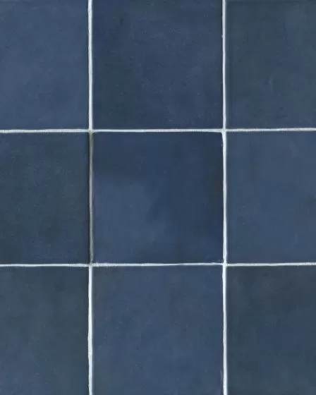 Cloe Blue Glossy Glazed Ceramic 5"x5" Field Tile