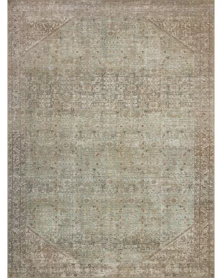 Cambria CBR-05 Aqua/Natural 2'3"x3'9" Area Rug