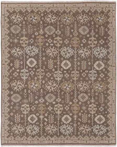 Corbitt 0610F Brown/Ivory Area Rug