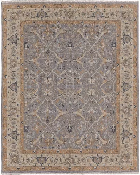Corbitt 0611F Gray/Gold Area Rug
