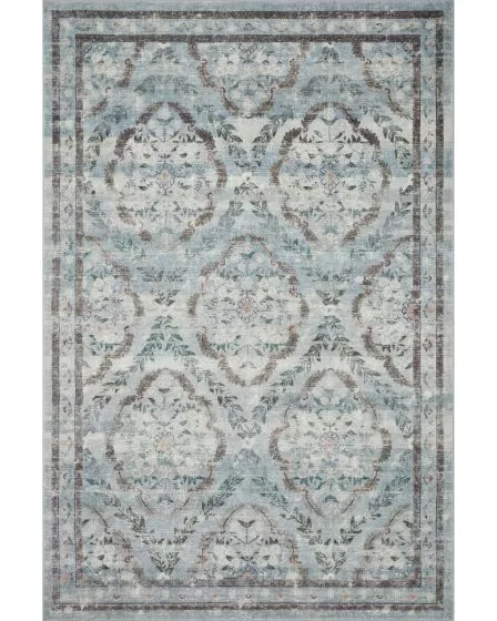 Courtyard COU-02 Blue Area Rug