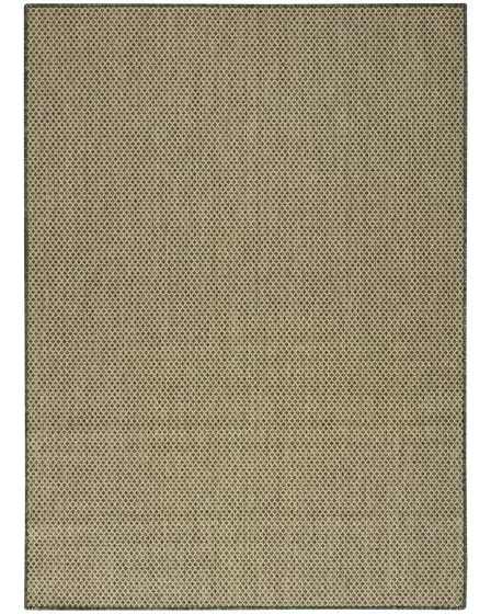 Courtyard COU01 Green Area Rug