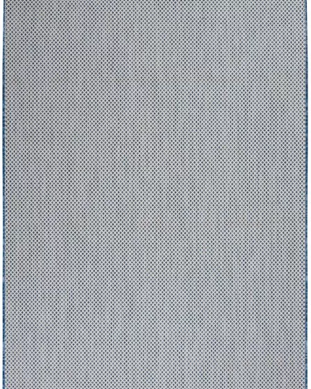 Courtyard COU01 Ivory Blue Area Rug