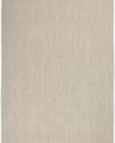 Courtyard COU01 Ivory Silver Area Rug