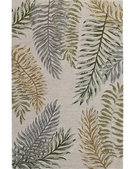 Cove Ivory Ferns Area Rug