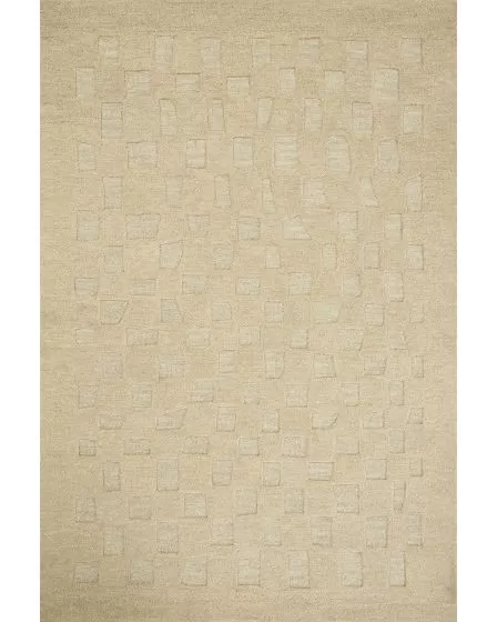 Craven CVN-04 Oatmeal/Dove 2'3"x3'9" Area Rug