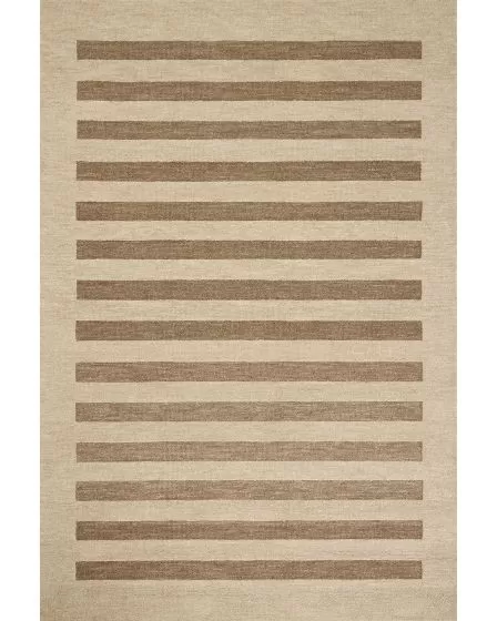 Craven CVN-05 Oatmeal/Bark 2'3"x3'9" Area Rug