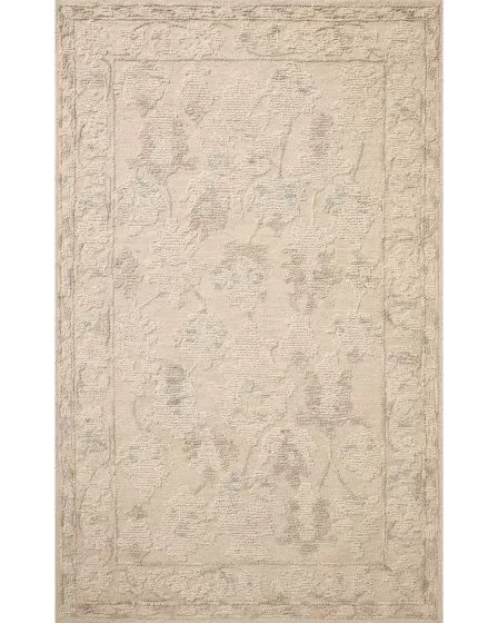 Cynthia CYN-02 Ivory/Sky 2'3"x3'9" Area Rug
