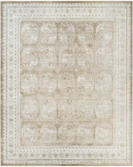 Dekor DEK01 Cream Beige 2'x4' Area Rug