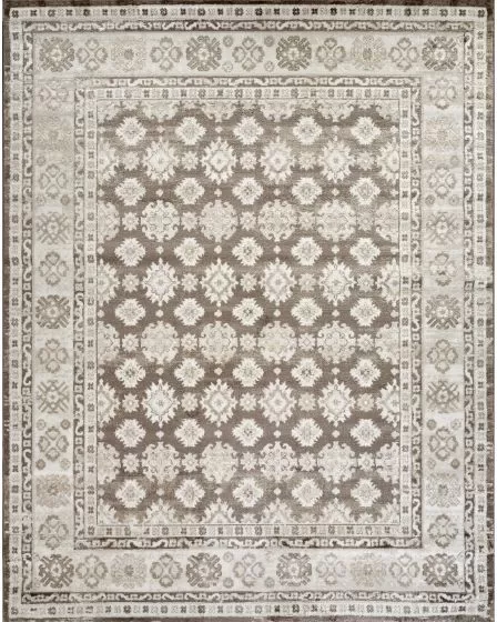 Dekor DEK02 Ivory Brown 2'x4' Area Rug