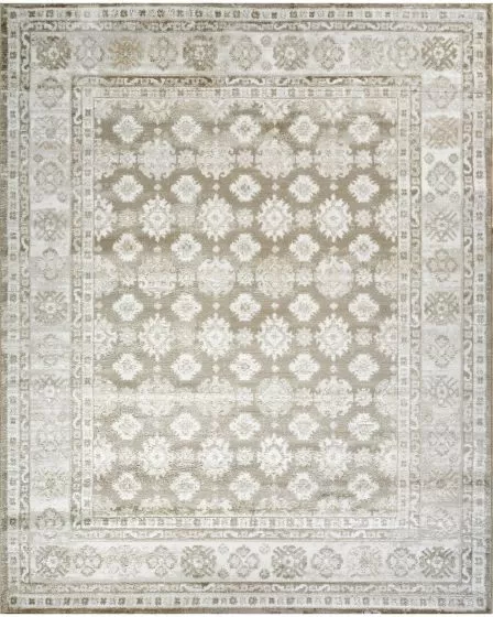 Dekor DEK02 Ivory Taupe 2'x4' Area Rug