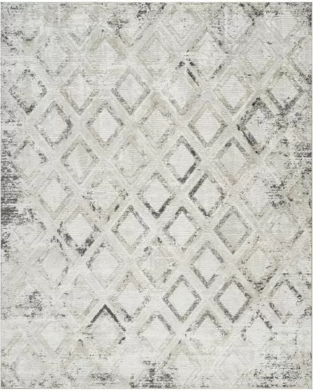 Dekor DEK05 Grey Charcoal 2'x4' Area Rug