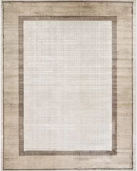 Dekor DEK06 Ivory Brown 2'x4' Area Rug
