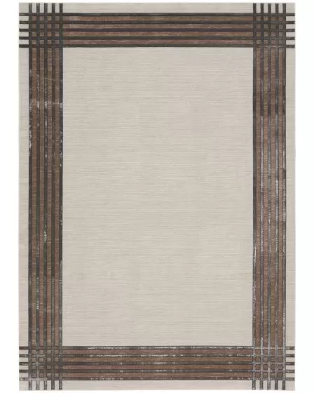 Desire DSR01 Ivory Silver Area Rug