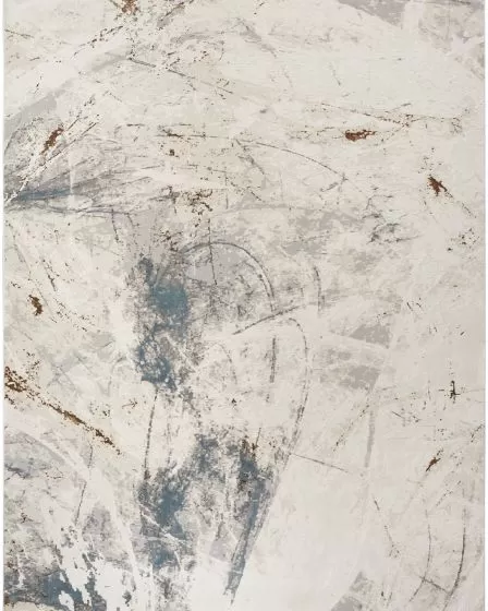 Desire DSR04 Ivory Grey Blue Area Rug