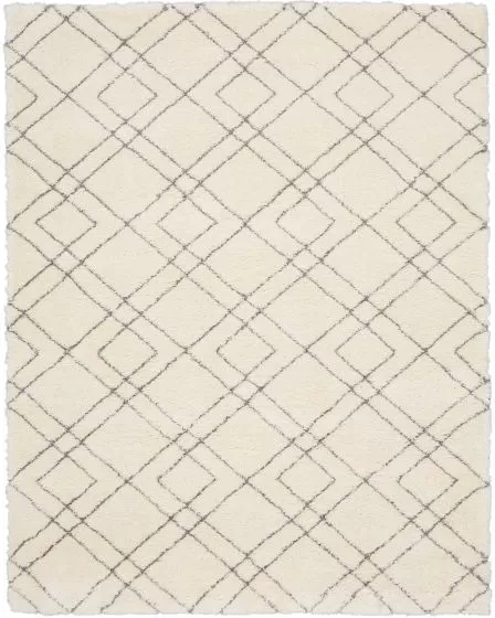 Dreamy Shag DRS07 Ivory Area Rug