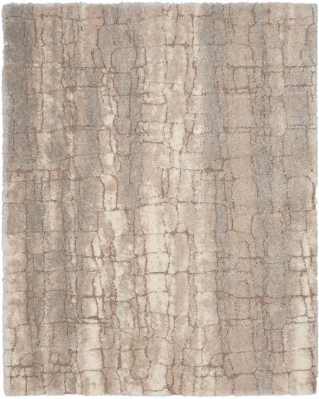 Dreamy Shag DRS09 Ivory Beige Area Rug